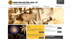 Desktop Screenshot of boisefirefighters.org